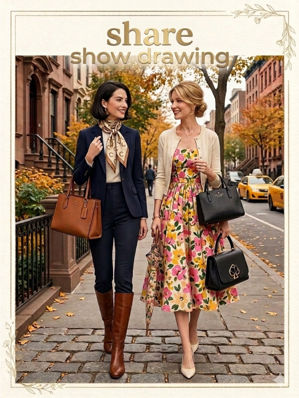 Coach and Kate Spade Share Show Drawing - Picture 1 of 1